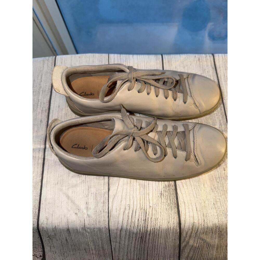 Clarks Active Air Casual Oxfords Shoes Men's Size 9.5 US/42.5 EU Gray Leather - Picture 3 of 10